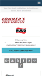Mobile Screenshot of connerscoldservices.com